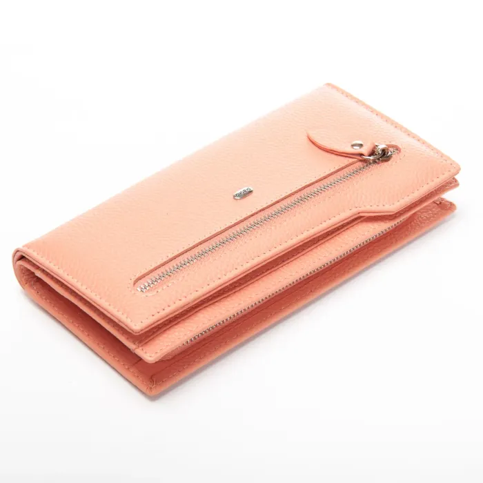 Кошелек Classic Женский кожа DR. BOND WMB-2M pink purple