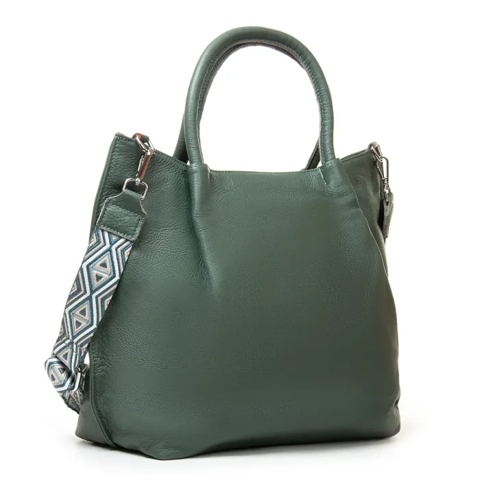 Сумка Женская Классическая кожа ALEX RAI 2027-9 green