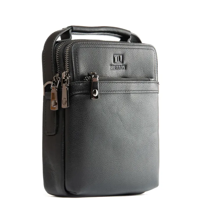 Сумка Мужская Планшет кожа BRETTON 407-89 black