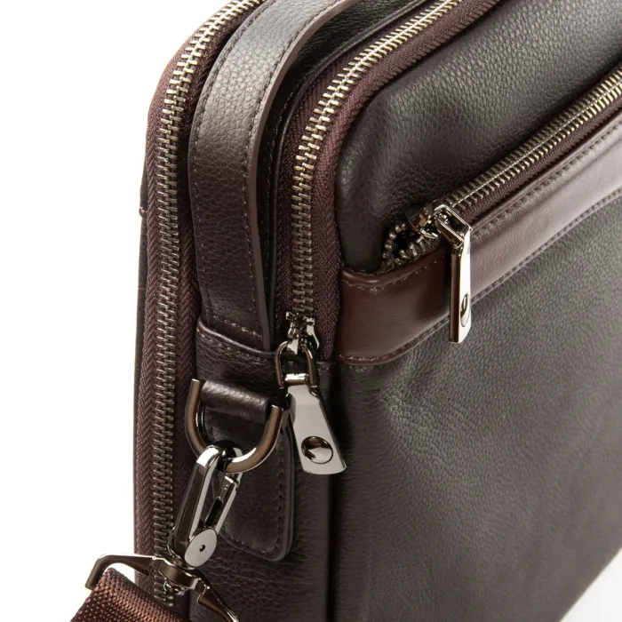 Сумка Мужская Портфель кожа BRETTON 3707-8 brown