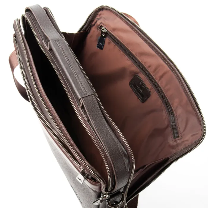 Сумка Мужская Портфель кожа BRETTON 3707-8 brown