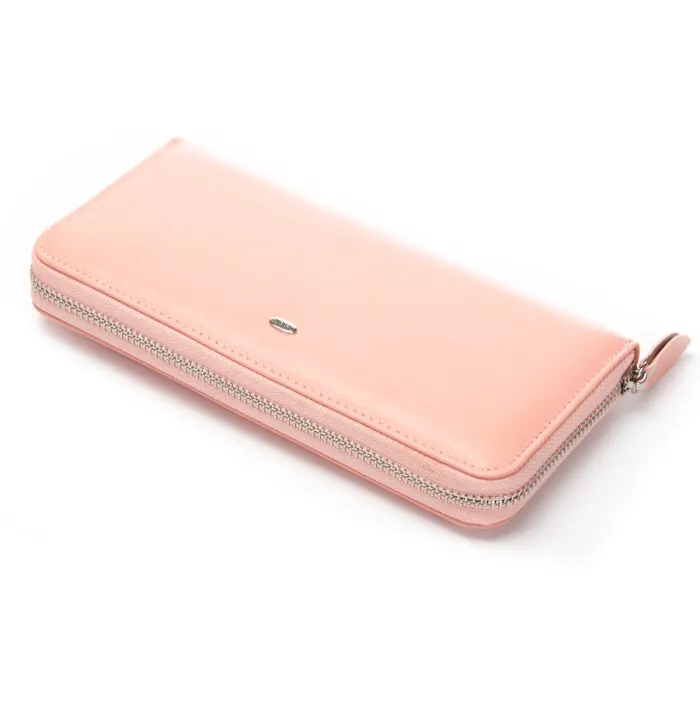 Кошелек Classic Женский кожа DR. BOND W201 pink purple