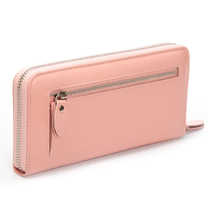 Кошелек Classic Женский кожа DR. BOND W201 pink purple