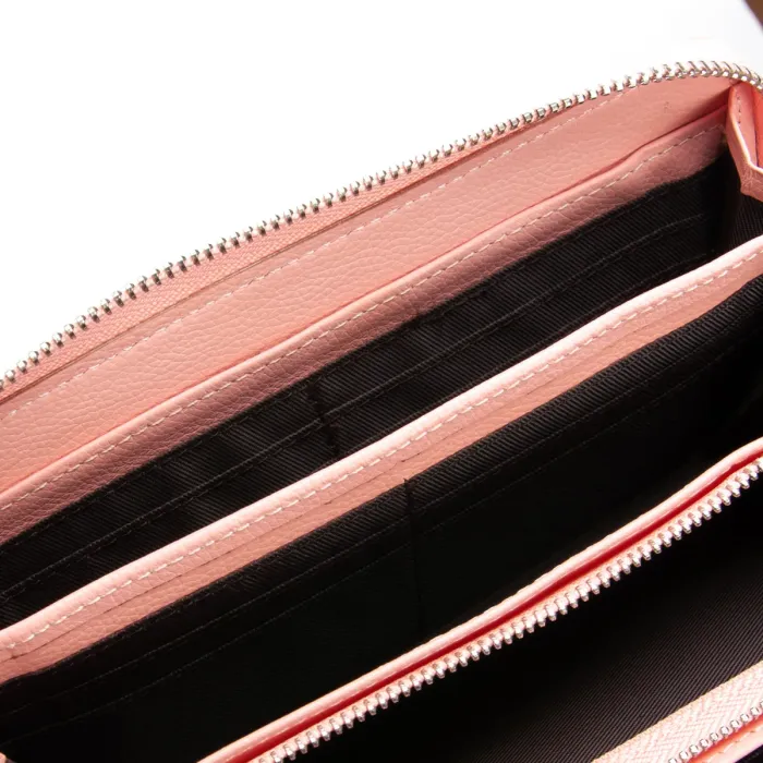 Кошелек Classic Женский кожа DR. BOND W201 pink purple