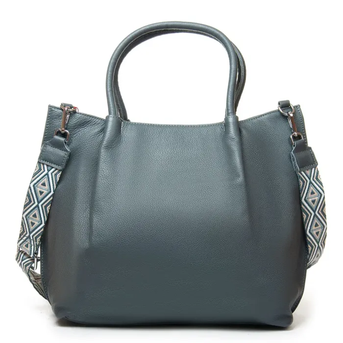 Сумка Женская Классическая кожа ALEX RAI 2027-9 blue