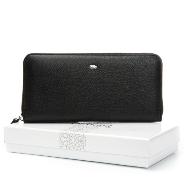 Кошелек Classic Женский кожа DR. BOND W201 black