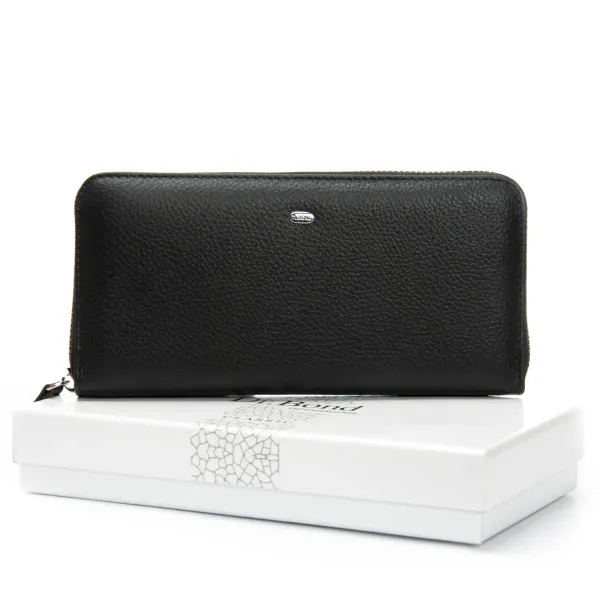 Кошелек Classic Женский кожа DR. BOND W201 black