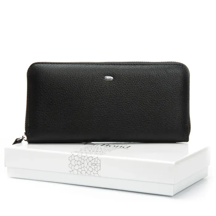 Кошелек Classic Женский кожа DR. BOND W201 black