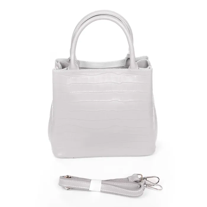 Сумка Женская Классическая кожа ALEX RAI 1546-1 l.grey