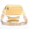 Сумка Женская Классическая кожа ALEX RAI 8960 yellow