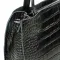 Сумка Женская Классическая кожа ALEX RAI 1564 black croco