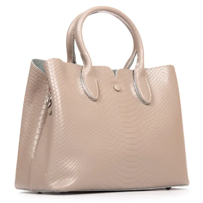 Сумка Женская Классическая кожа ALEX RAI 8637 l.beige