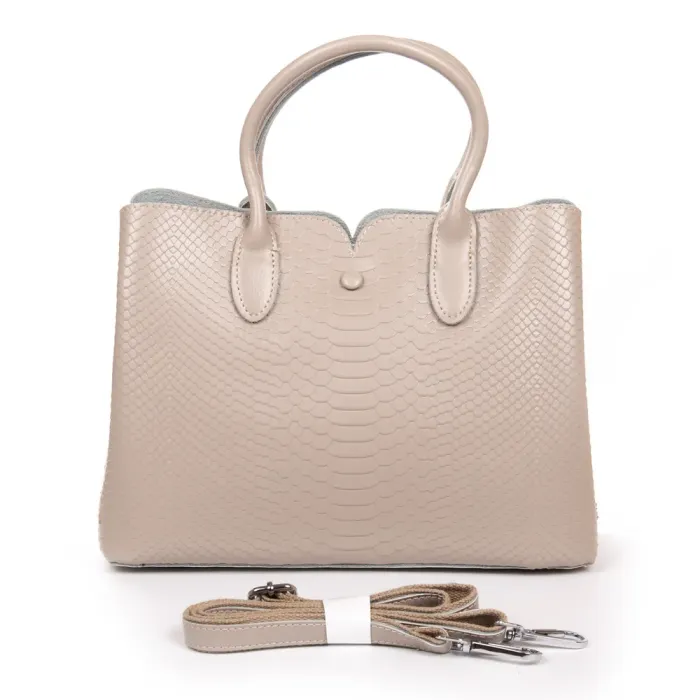 Сумка Женская Классическая кожа ALEX RAI 8637 l.beige