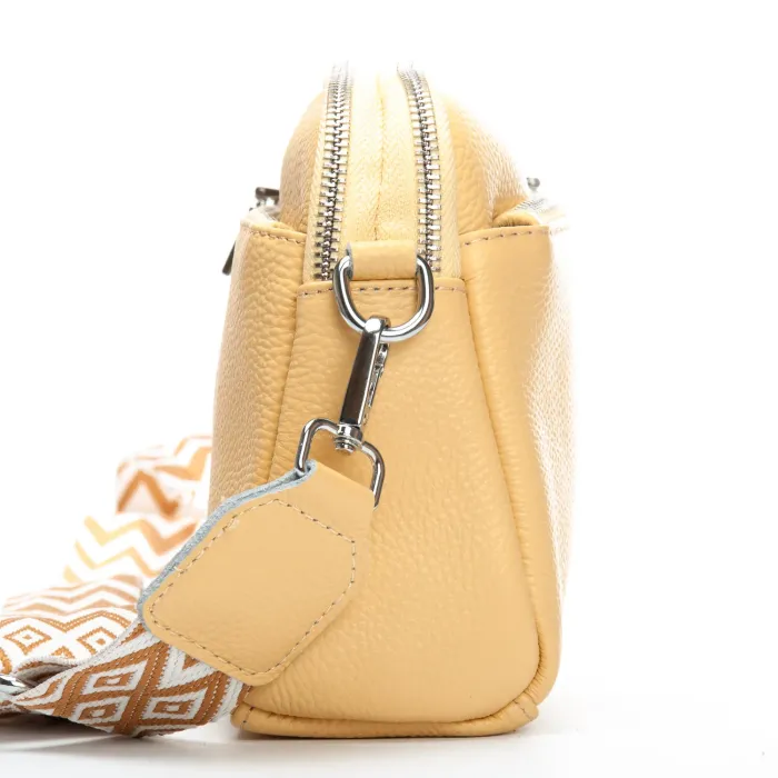 Сумка Женская Классическая кожа ALEX RAI 8960 yellow