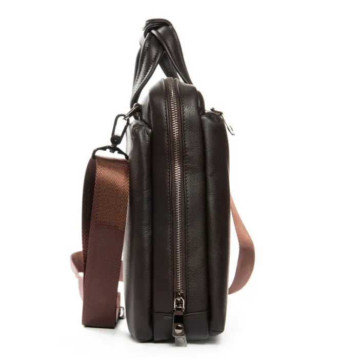 Сумка Мужская Портфель кожа BRETTON 1439A brown