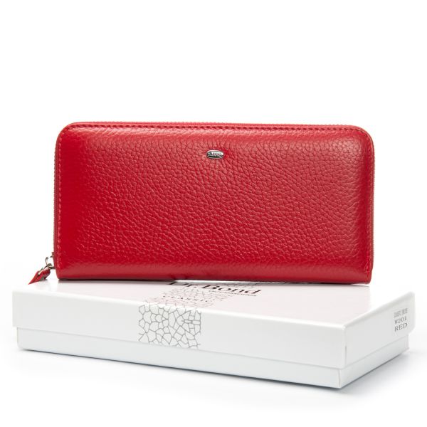 Кошелек Classic Женский кожа DR. BOND W201 red