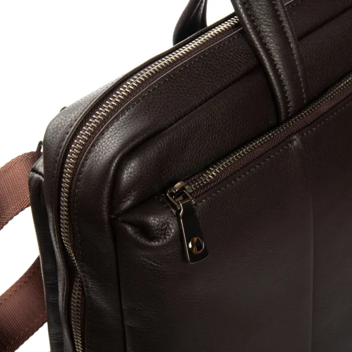 Сумка Мужская Портфель кожа BRETTON 1439A brown