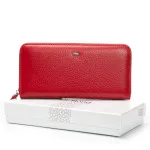 Кошелек Classic Женский кожа DR. BOND W201 red