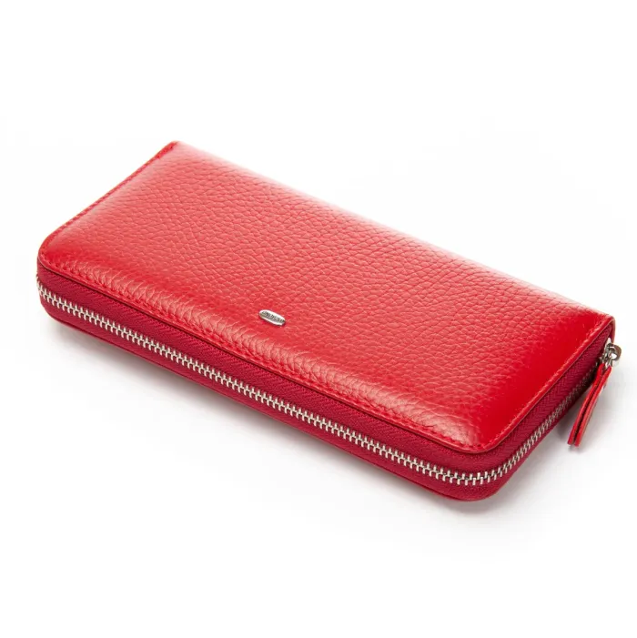 Кошелек Classic Женский кожа DR. BOND W201 red