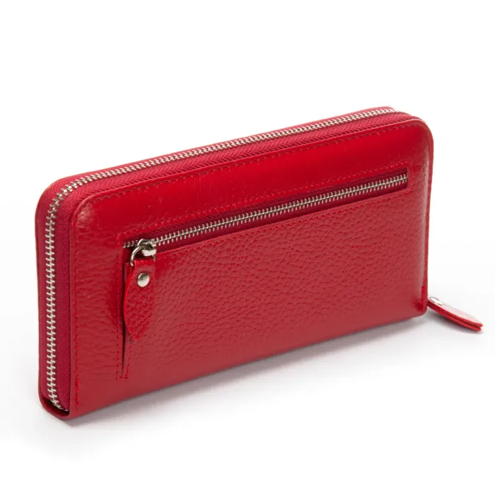 Кошелек Classic Женский кожа DR. BOND W201 red