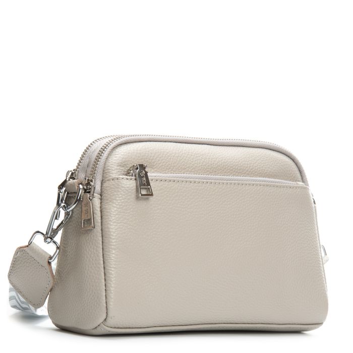 Сумка Женская Классическая кожа ALEX RAI 8960 beige