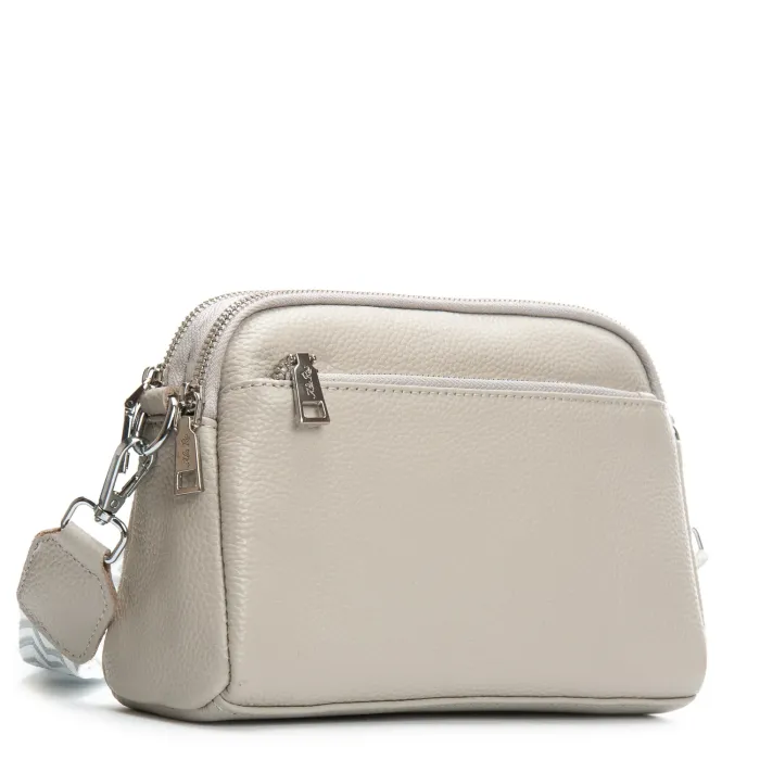 Сумка Женская Классическая кожа ALEX RAI 8960 beige