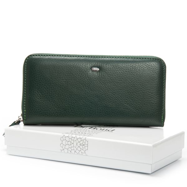 Кошелек Classic Женский кожа DR. BOND W201 green