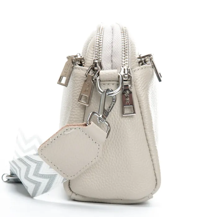Сумка Женская Классическая кожа ALEX RAI 8960 beige