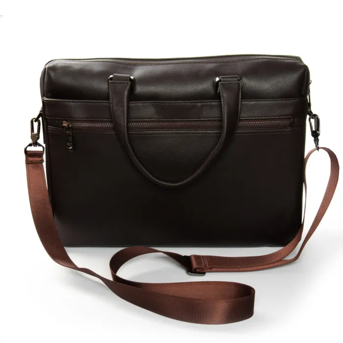 Сумка Мужская Портфель кожа BRETTON 4028-1 brown