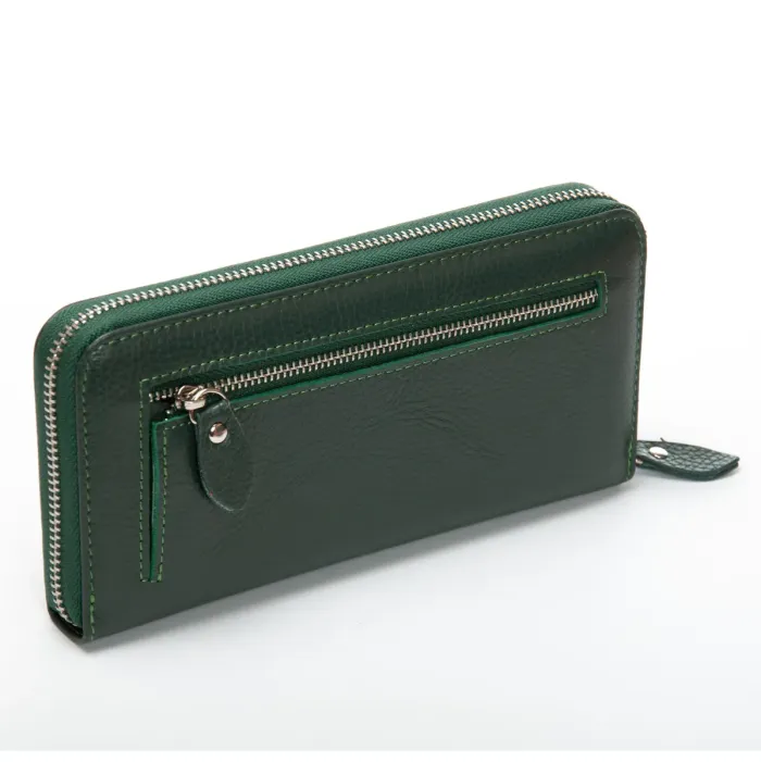 Кошелек Classic Женский кожа DR. BOND W201 green