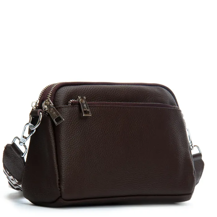 Сумка Женская Классическая кожа ALEX RAI 8960 brown