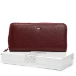 Кошелек Classic Женский кожа DR. BOND W201 wine red