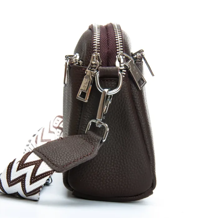 Сумка Женская Классическая кожа ALEX RAI 8960 brown