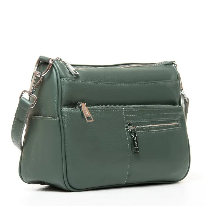 Сумка Женская Классическая кожа ALEX RAI 2041-9 green