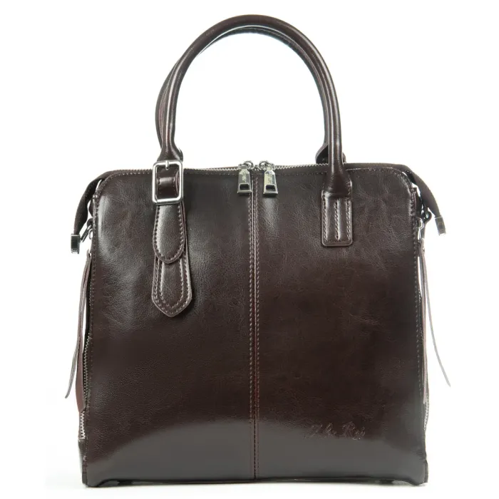Сумка Женская Классическая кожа ALEX RAI 1543 brown