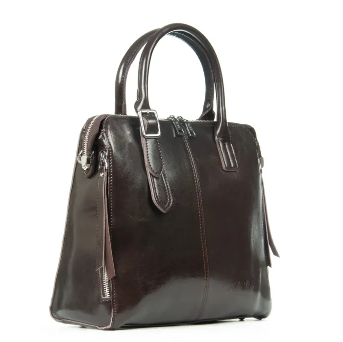 Сумка Женская Классическая кожа ALEX RAI 1543 brown