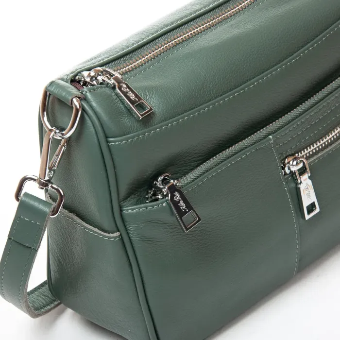 Сумка Женская Классическая кожа ALEX RAI 2041-9 green