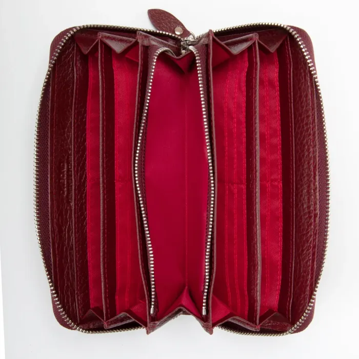 Кошелек Classic Женский кожа DR. BOND W201 wine red