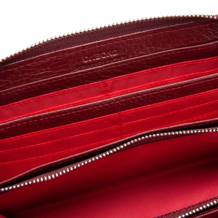 Кошелек Classic Женский кожа DR. BOND W201 wine red