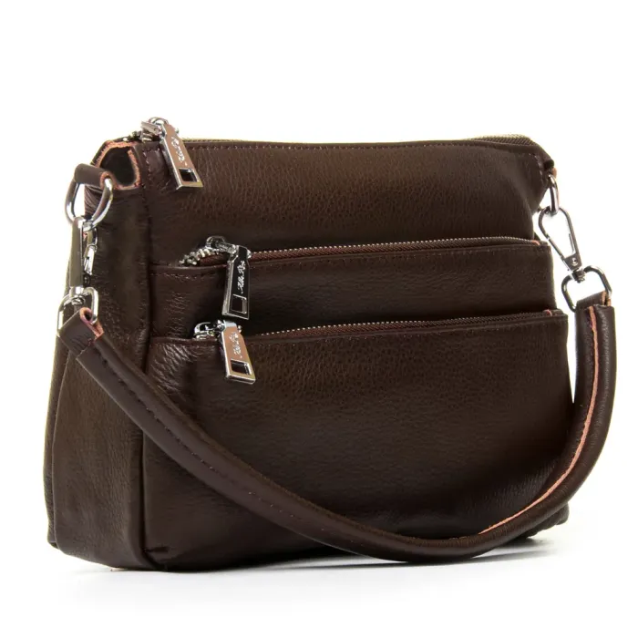 Сумка Женская Классическая кожа ALEX RAI 3011 brown