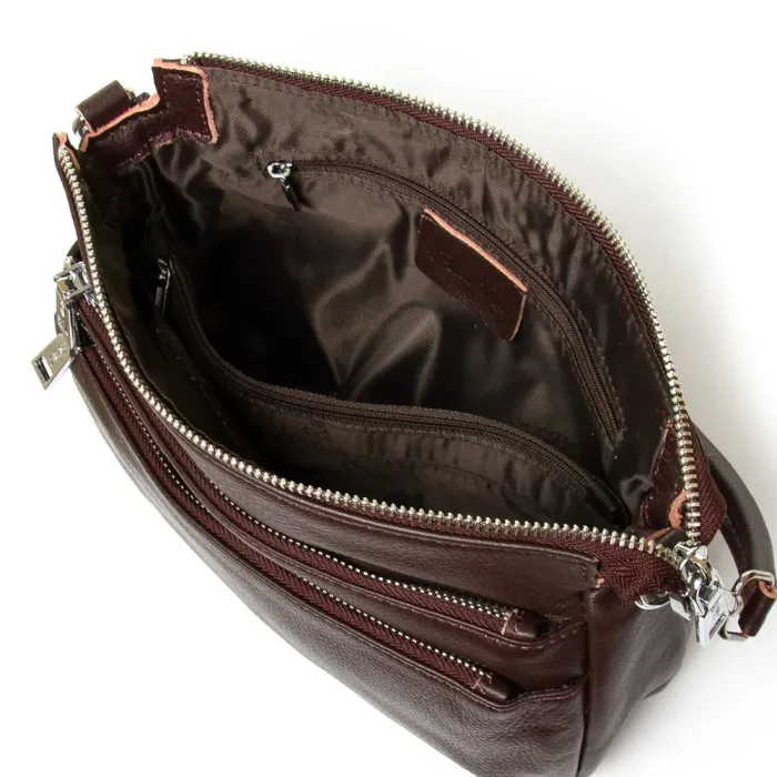 Сумка Женская Классическая кожа ALEX RAI 3011 brown