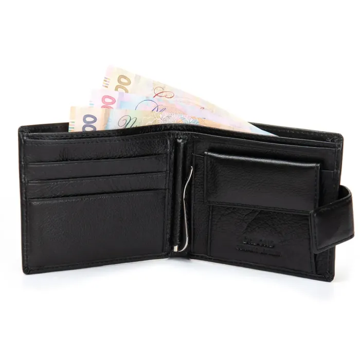 Кошелек Classic Мужской кожа DR. BOND M13-1CK black