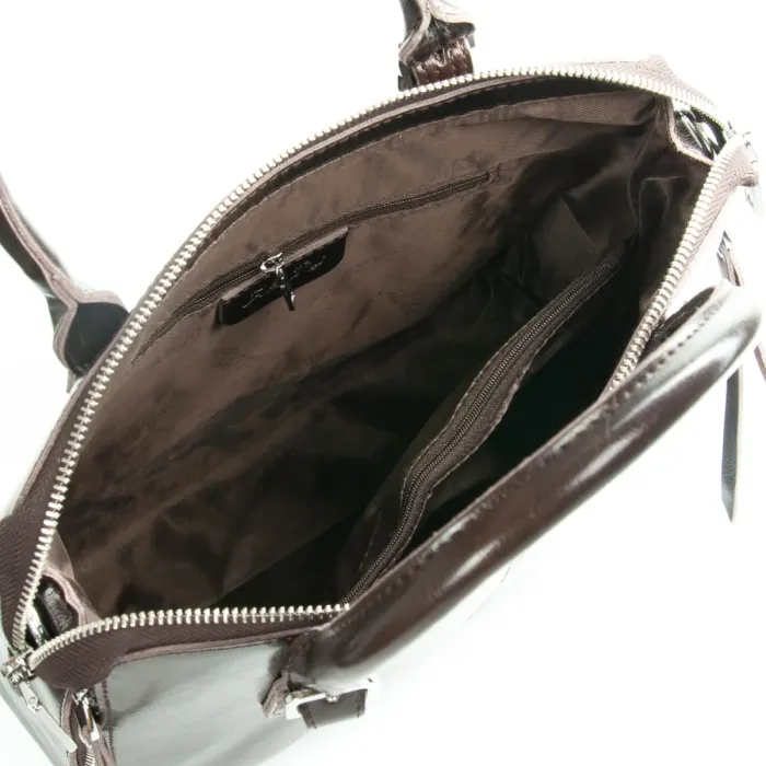 Сумка Женская Классическая кожа ALEX RAI 1543 brown