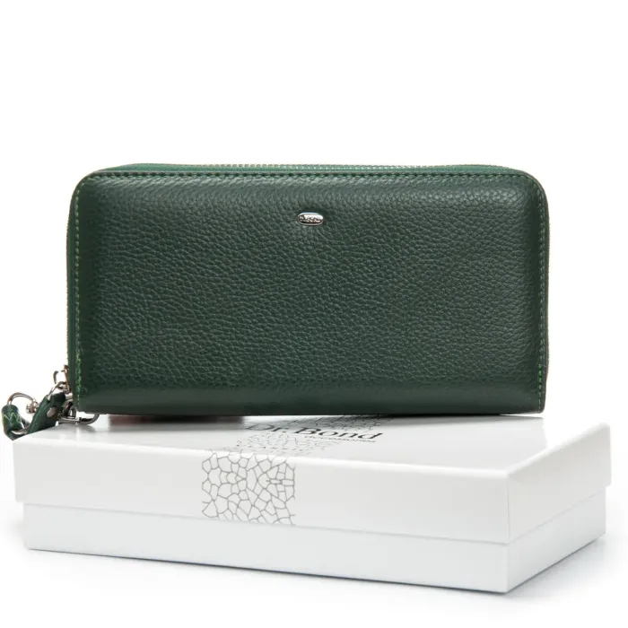 Кошелек Classic Женский кожа DR. BOND W39 green