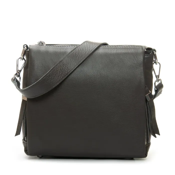 Сумка Женская Классическая кожа ALEX RAI 8942-9 gray