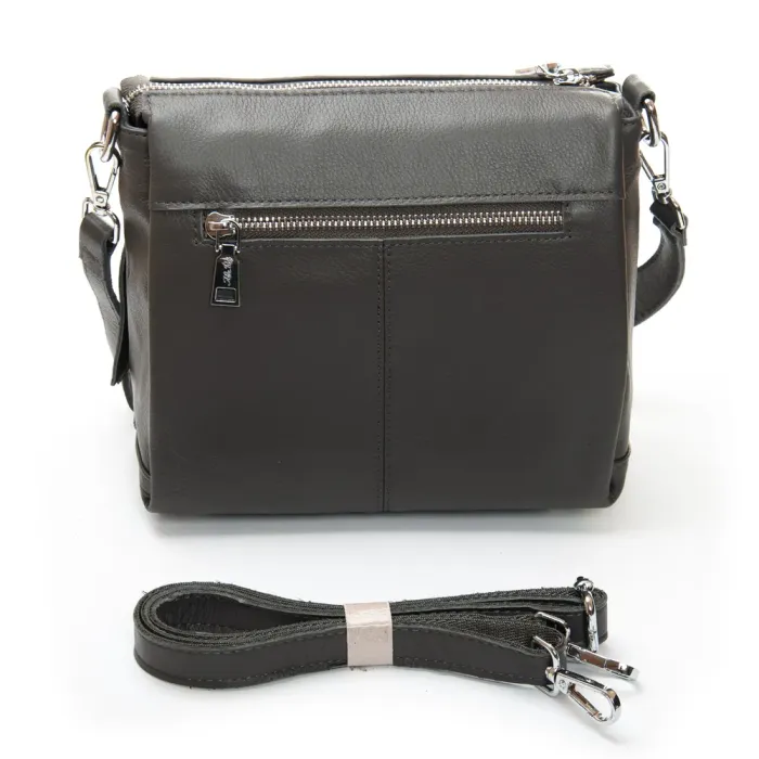 Сумка Женская Классическая кожа ALEX RAI 8942-9 gray