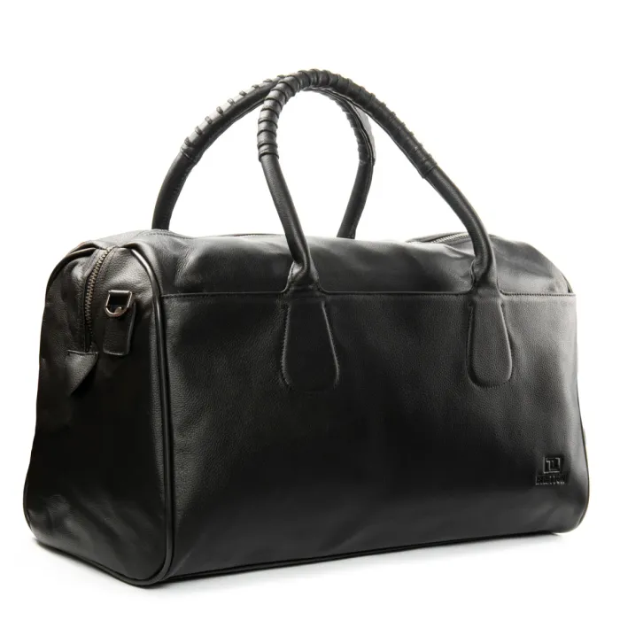 Сумка Мужская Дорожная кожа BRETTON 3485-9 black