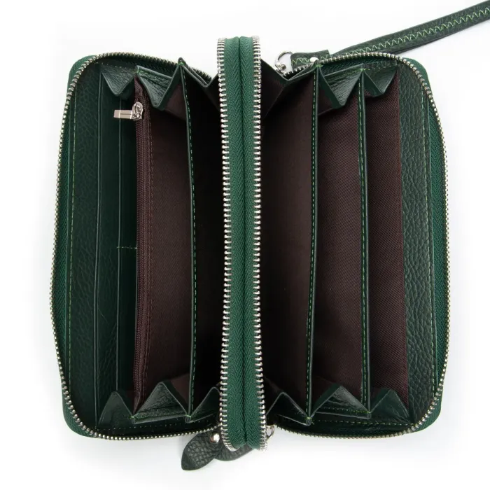 Кошелек Classic Женский кожа DR. BOND W39 green