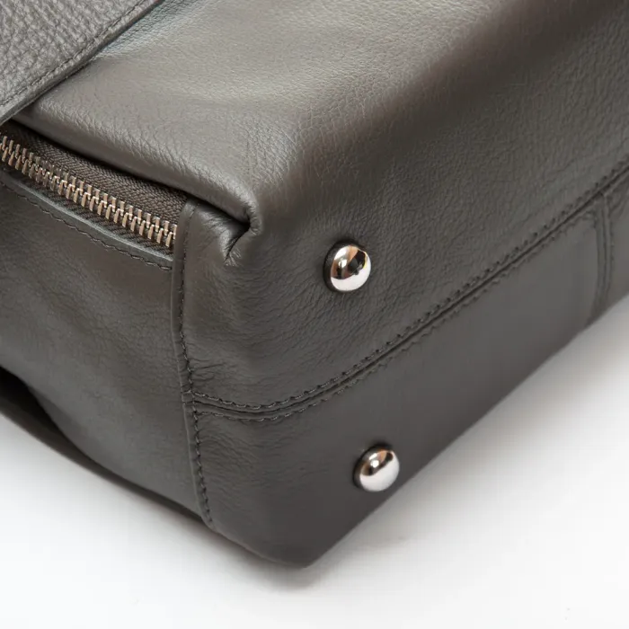 Сумка Женская Классическая кожа ALEX RAI 8942-9 gray