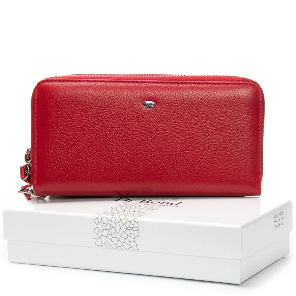 Кошелек Classic Женский кожа DR. BOND W39 red